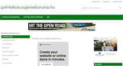 Desktop Screenshot of palinkafozo.superwebaruhaz.hu