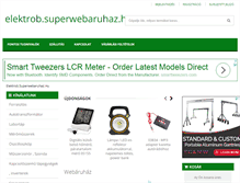 Tablet Screenshot of elektrob.superwebaruhaz.hu